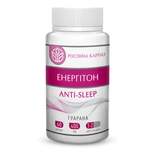Енергітон Аnti-sleep 60 кап.